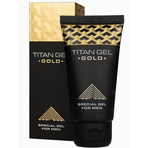Специальный интимный гель для мужчин Titan Gel Gold TANTRA - 50