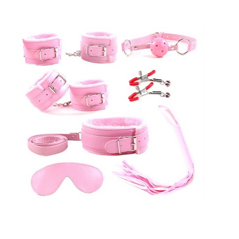 БДСМ набор розовый (7 предметов)