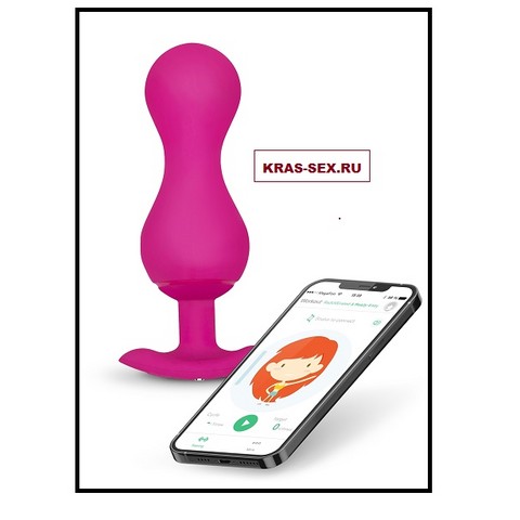 Gvibe Gballs 3 App Petal Rose - умный тренажёр Кегеля, 8х3см