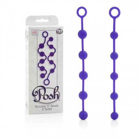 Набор анальных цепочек Posh Silicone O Beads фиолетовый