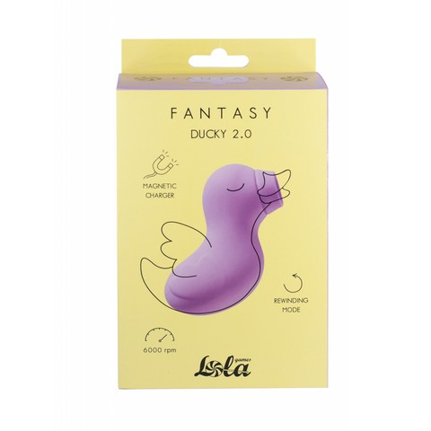 Вакуумный стимулятор Fantasy Ducky 2.0 Lavender