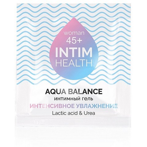 Гель на водной основе «Intim health Aqua balance», 3 гр.